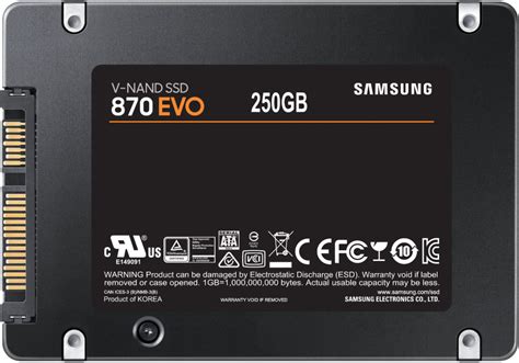 Customer Reviews: Samsung 870 EVO 250GB Internal SSD SATA MZ-77E250B/AM ...