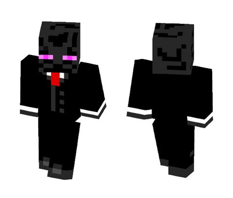 Download Enderman in a tux Minecraft Skin for Free. SuperMinecraftSkins