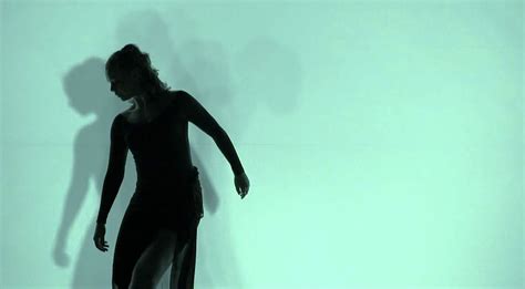 Glow: A Dancer Filmed in Front of a Glow-In-The-Dark Backdrop ...