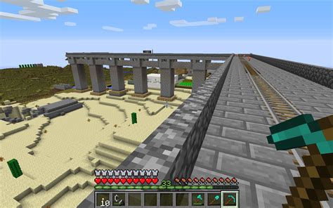 How to make a railway system in Minecraft