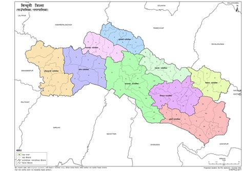 Map of Sindhuli District of Nepal – Nepal Archives