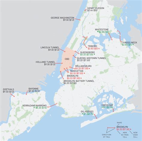 New York Bridges Map - Virgin Islands Map