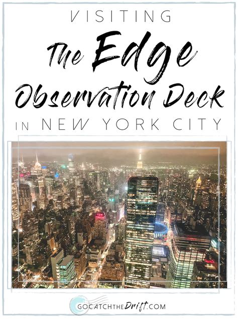 Visiting The Edge Observation Deck in New York City - Drift Destinations