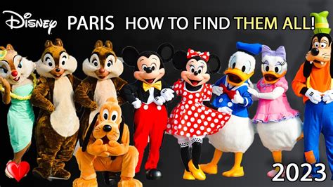 All the Disneyland Paris characters + where to find them! (even the ...