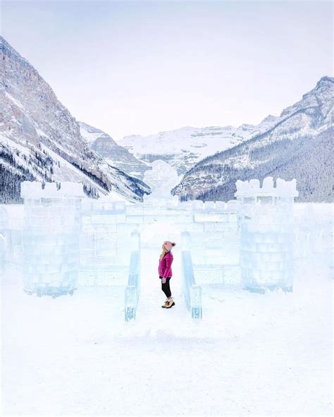 Lake Louise ice castle, Alberta, Canada. See more beautiful photos from ...