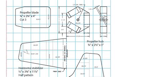 scrollsaw patterns: air plane whirligig 2