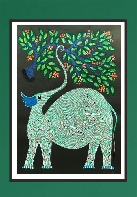 Buy Animals Bhil Painting by Geeta Bariya – MeMeraki.com