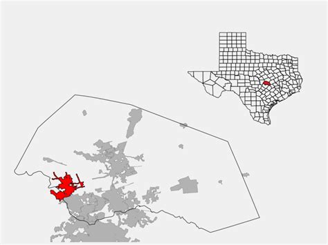 Leander, TX - Geographic Facts & Maps - MapSof.net