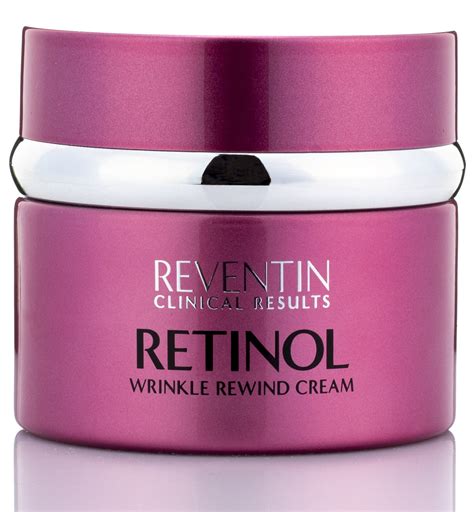 Reventin Clinical Results Retinol Wrinkle Rewind Cream. Anti-Aging Face ...