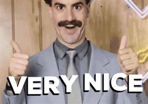 Borat Very Nice GIFs - Get the best GIF on GIPHY