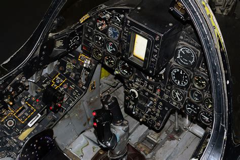 F-8 Crusader Cockpit | Cockpit of F-8 Crusader procedures tr… | Flickr