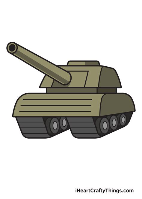 Tank Drawing - How To Draw A Tank Step By Step