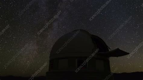 Night sky over La Silla Observatory - Stock Video Clip - K005/8854 ...