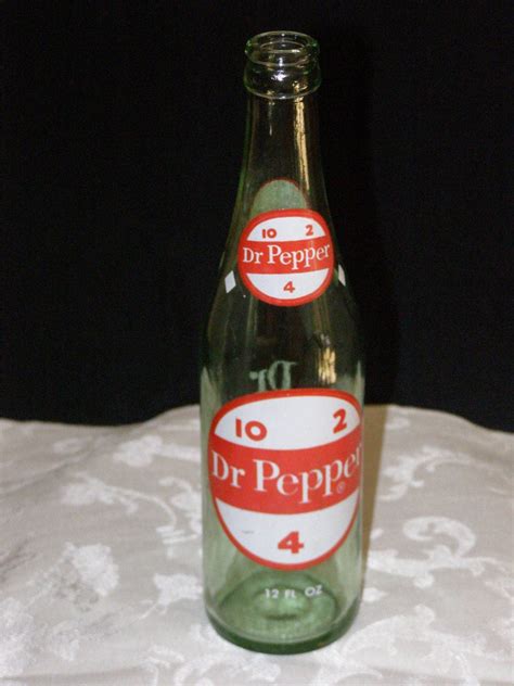 Vintage 1970s Dr. Pepper Bottle 12oz Phoenix 10-2-4 by parkie2