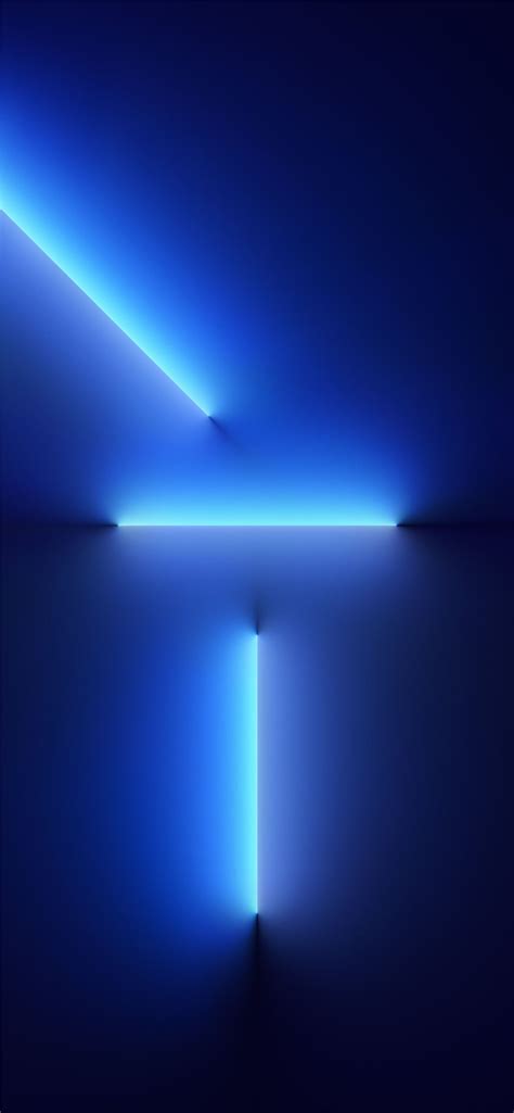 iPhone 13 Light Beams Blue Light iPhone Wallpapers Free Download