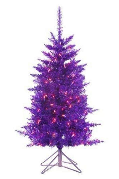 Purple Christmas Trees – Christmas Photos