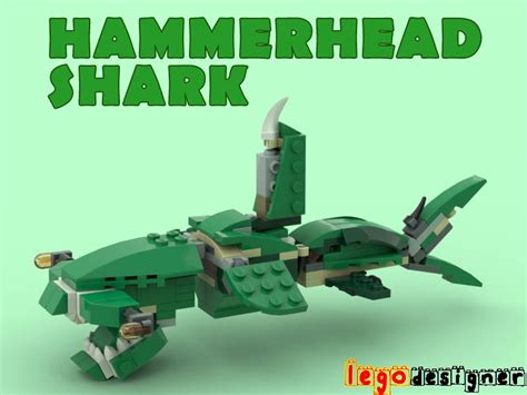 LEGO MOC 31058 Hammerhead Shark by LegoDesigner | Rebrickable - Build ...