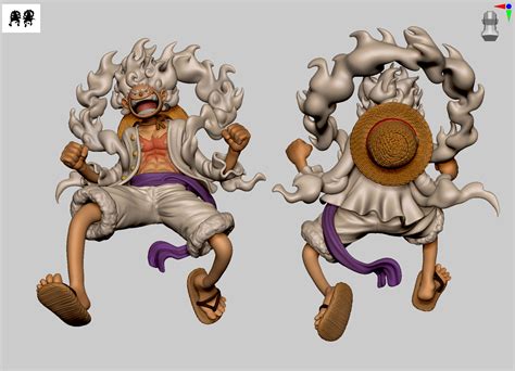 Monkey D. Luffy - Gear 5 Nika (One Piece) - ZBrushCentral