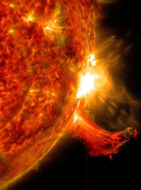 Incredible Solar Flare Video Captured by NASA Spacecraft | Space