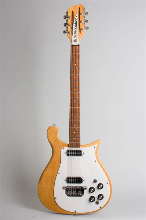 Rickenbacker Model 450/12 12 String Solid Body Electric Guitar (1973 ...