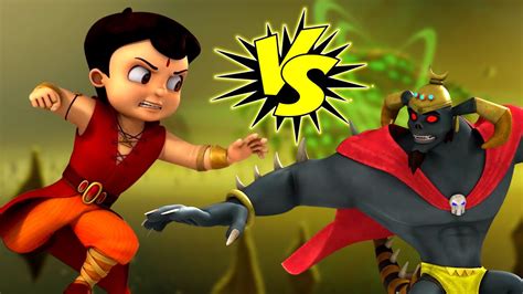 Super Bheem - Super Fight With Kirmada! | Bheem Hindi Cartoon for Kids ...