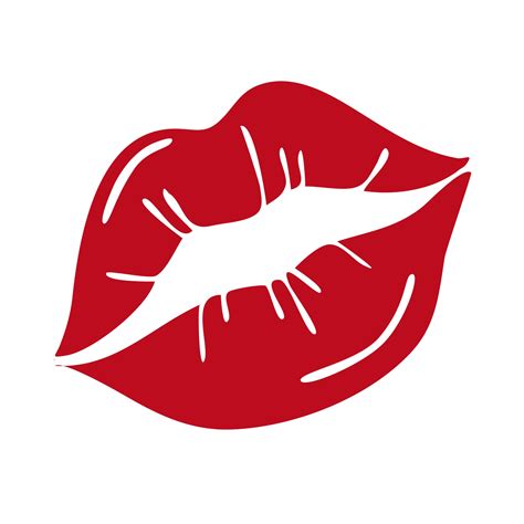 Lips Silhouette Vector Art, Icons, and Graphics for Free Download