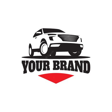 Premium Vector | Suv car logo design template