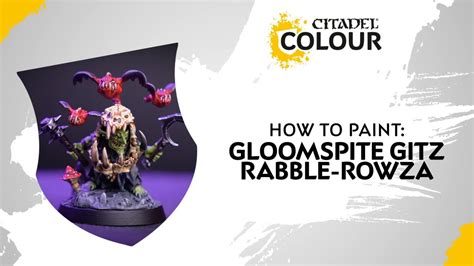 How To Paint: Gloomspite Gitz Rabble-Rowza - YouTube