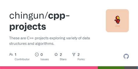 GitHub - chingun/cpp-projects: These are C++ projects exploring variety ...