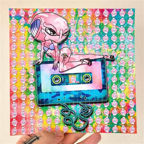 LSD Blotter Art - Limited Edition Trippy Acid Prints