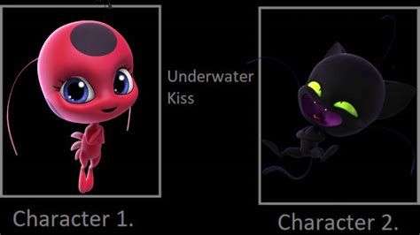 What If Tikki Underwater Kiss Plagg by ramonle on DeviantArt