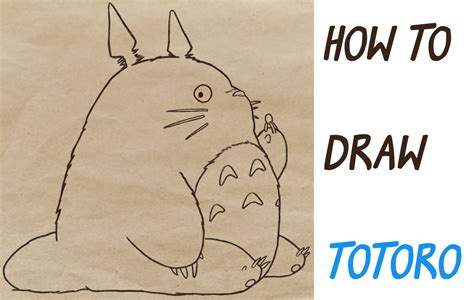 Spectacular Info About How To Draw Totoro - Fewcontent