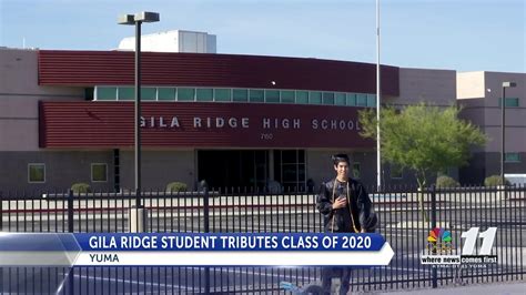 Gila Ridge High School senior creates graduation tribute - YouTube