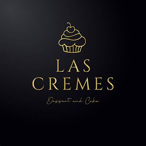 Premium Vector | Golden beauty luxury elegant minimalist cake logo design