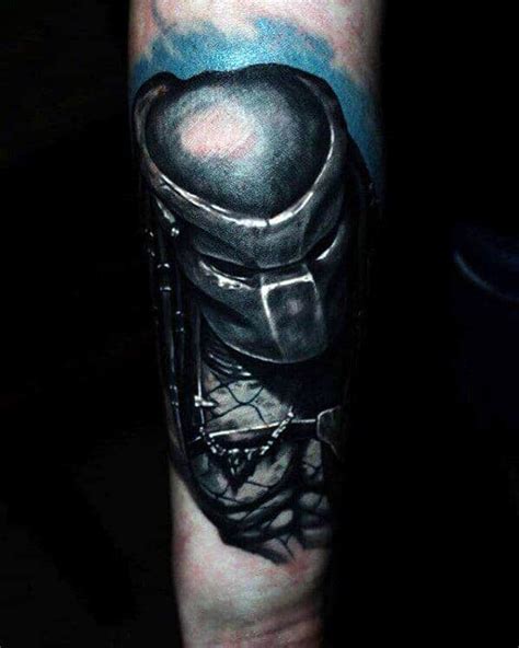 50 Predator Tattoo Designs For Men - Sci-Fi Ink Ideas