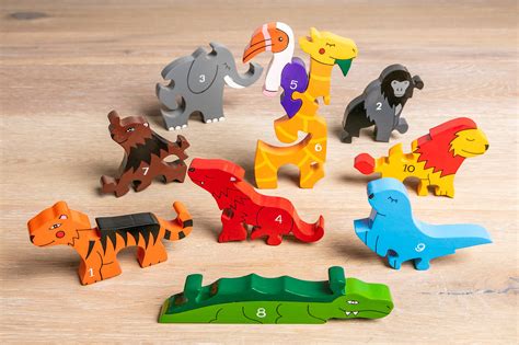 Number Zoo Jigsaw Playset, Kids Jigsaws | Alphabet Jigsaws