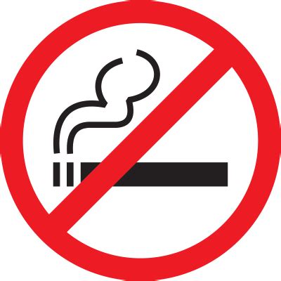 No Smoking PNG Vector Images with Transparent background - TransparentPNG