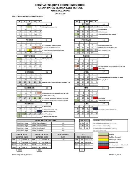 Incredible School Calendar District 87 • Printable Blank Calendar Template