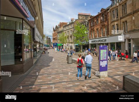 Stirling City Centre, Scotland Stock Photo - Alamy