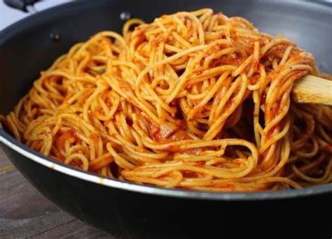 Jollof Spaghetti | Nigerian food, Recipes, Food