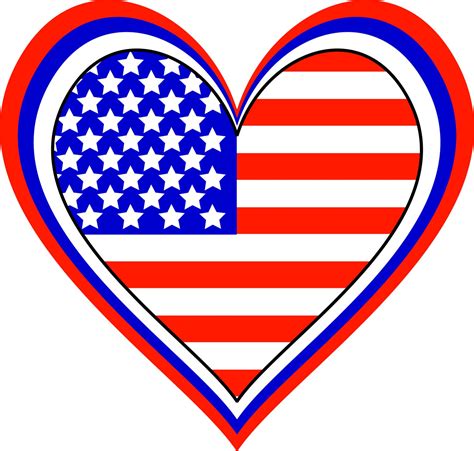 American Flag Clipart Patriotic Clip Art American Flags and Banners for ...