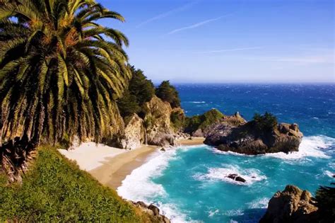 McWay Falls Beach, A Must-See Waterfall Near Big Sur, CA