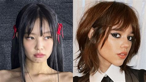 Textured Bangs: Peekaboo Bangs Are Trending for 2023 | Glamour