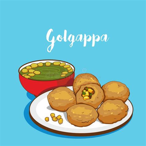 Plate Of Indian Food Clipart