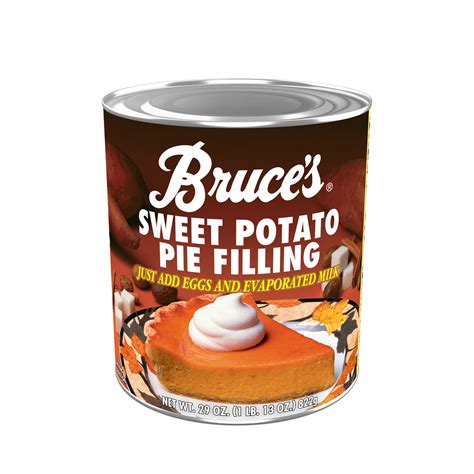 Bruce's Sweet Potato Pie Filling, Canned Vegetables, 29 oz - Walmart ...