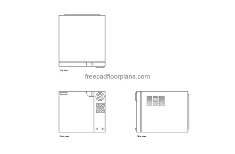 Autoclave Dental - Free CAD Drawings