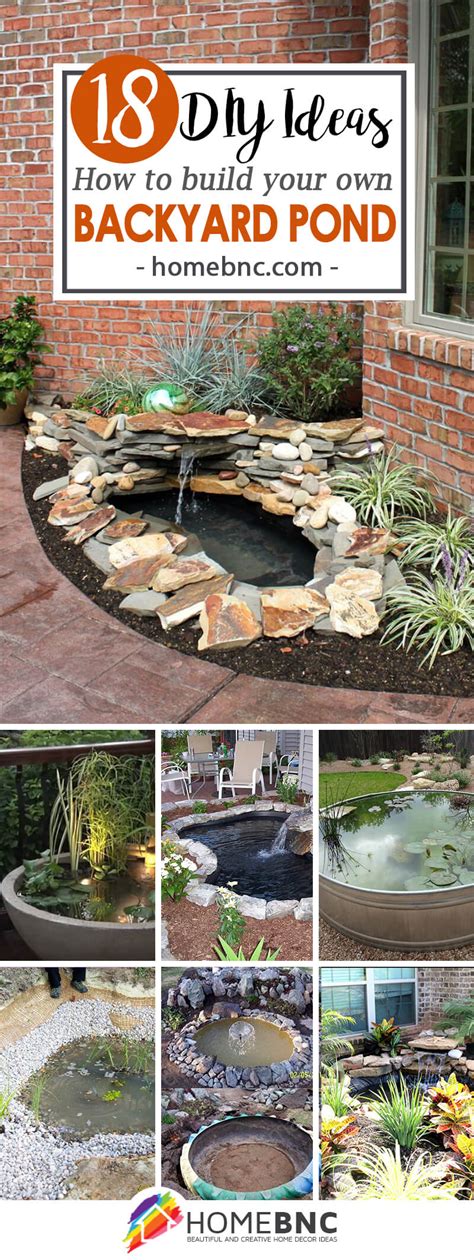 18 Best DIY Backyard Pond Ideas and Designs for 2023