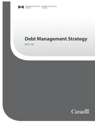 Debt Management Plan - 11+ Examples, Format, Pdf, Tips