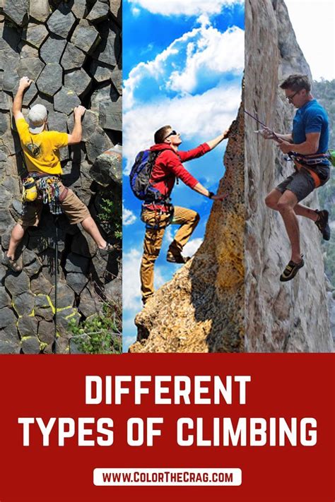 Different types of climbing! | Types of climbing, Big wall climbing ...