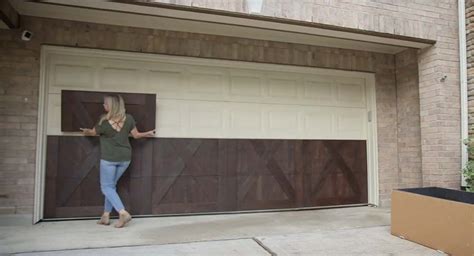 GarageSkins Give You a Wood Look Without the Cost. A standard garage ...